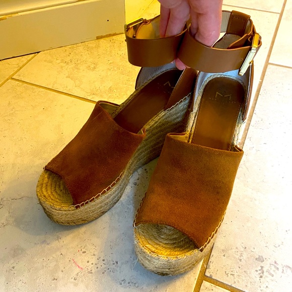 Marc Fisher ADALYN ESPADRILLE WEDGE SANDAL - Picture 7 of 9